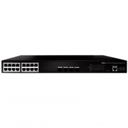 16-портовый коммутатор c PoE Dahua PFS4420-16GT-250