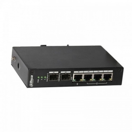 4-портовый PoE коммутатор Dahua PFS4206-4P-96
