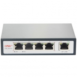 5-портовый PoE коммутатор ONV POE31004P