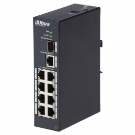 8-портовый коммутатор c PoE Dahua PFS3110-8P-96