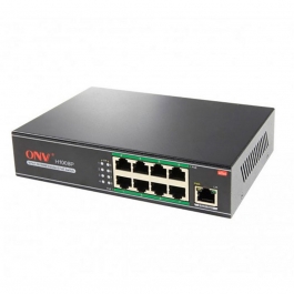 9-портовый PoE коммутатор ONV H1008P