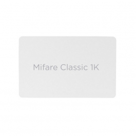 Бесконтактная карта Mifare Classic 1K 0,8 мм белая