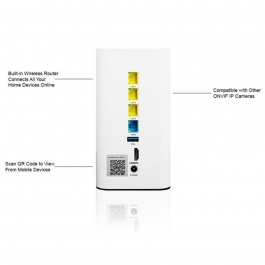 IP Сетевой видеорегистратор Wi-Fi 8-канальный Hikvision DS-7108NI-E1/V/W