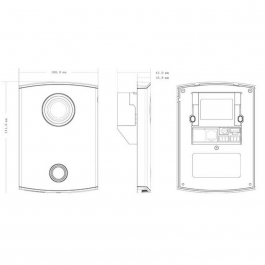 IP вызывная панель Dahua DH-VTO6100C