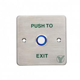 Кнопка выхода Yli Electronic PBK-814C(LED)
