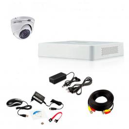 Комплект видеонаблюдения HD-TVI Hikvision 1OUT-DOME