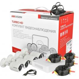 Комплект видеонаблюдения Hikvision DS-J142I/7104HGHI-F1 (4 out)