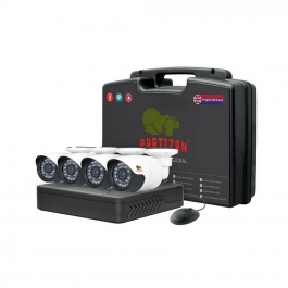Комплект видеонаблюдения Partizan Outdoor Kit 2MP 4xAHD