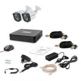 Комплект видеонаблюдения Tecsar AHD 2OUT LIGHT LUX